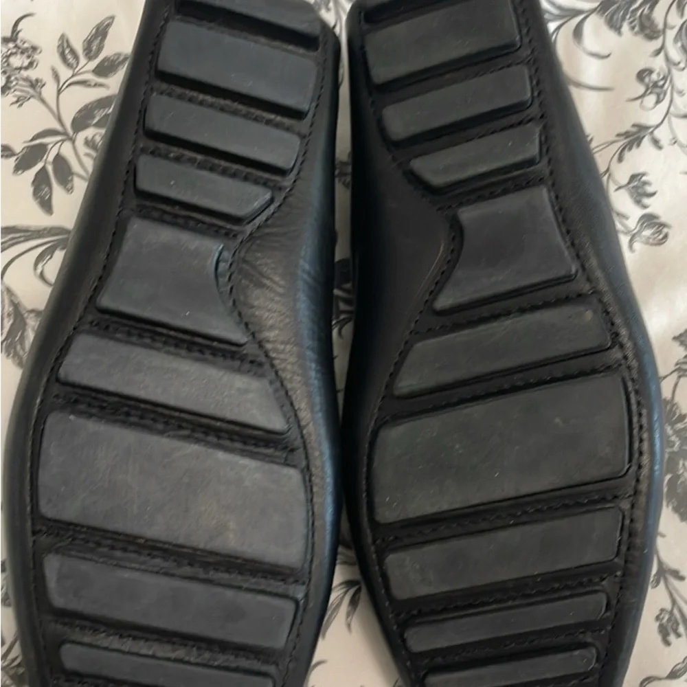 Steve Madden black leather men’s shoes - Picture 3 of 4